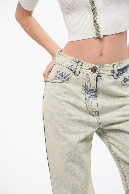  발망 데님 팬츠 XF2MK000DC126FC Blue - BALMAIN