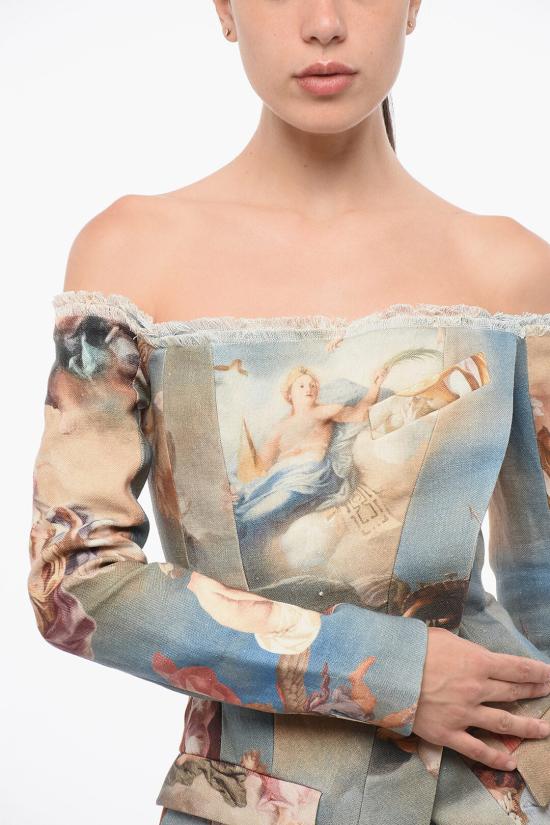  발망 수트 자켓 AF0SM195HB18SBI Multicolor - BALMAIN