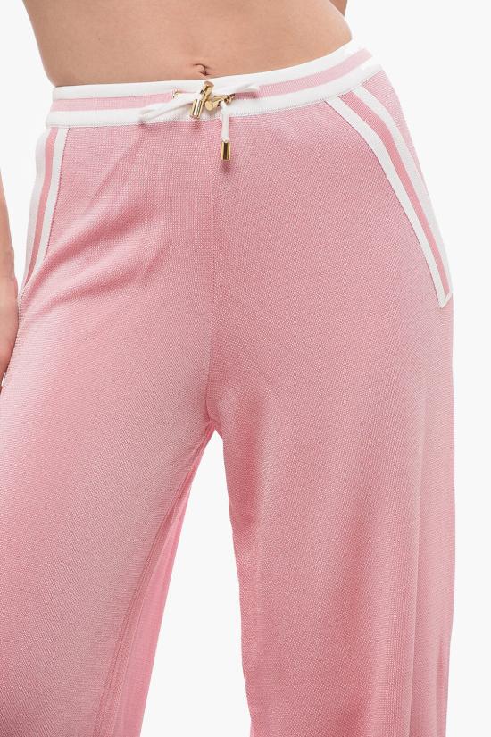  발망 스트레이트 팬츠 AF2PQ031KB41ODE Pink - BALMAIN