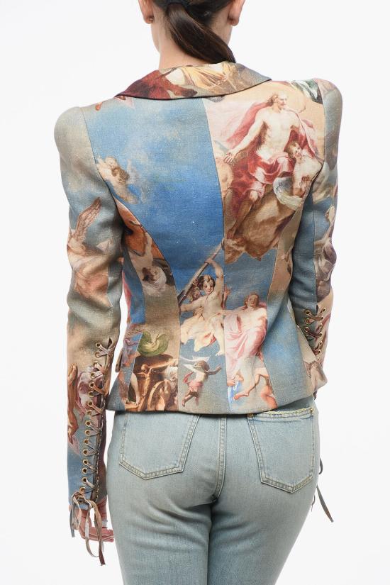  발망 수트 자켓 AF0SE008HB18SBI Multicolor - BALMAIN