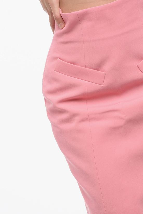  발망 숏 스커트 AF0LB865WB054AY Pink - BALMAIN