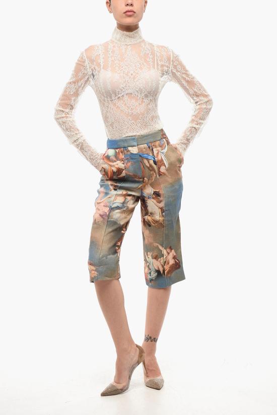  발망 숏팬츠 AF0PB130HB18SBI Multicolor - BALMAIN