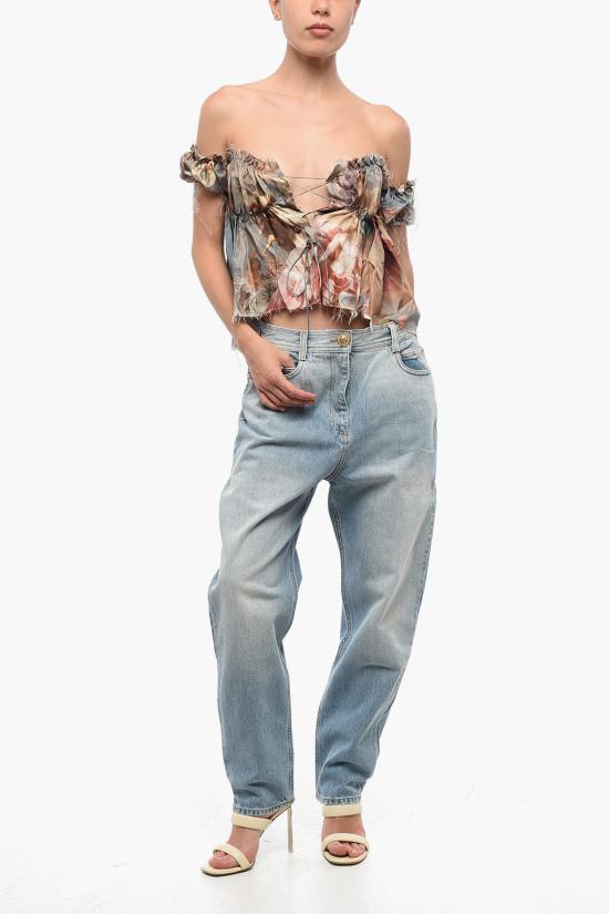  발망 민소매 티셔츠 AF0AI085SC21SBI Multicolor - BALMAIN