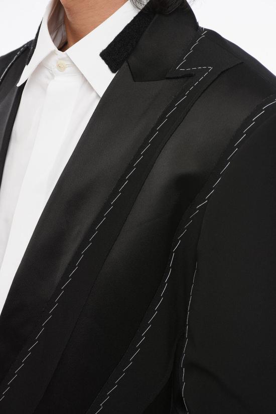  발망 수트 자켓 AH1SI340MB010PA Black - BALMAIN