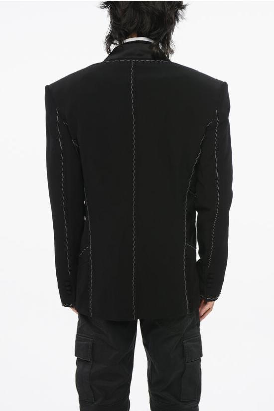  발망 수트 자켓 AH1SI340MB010PA Black - BALMAIN