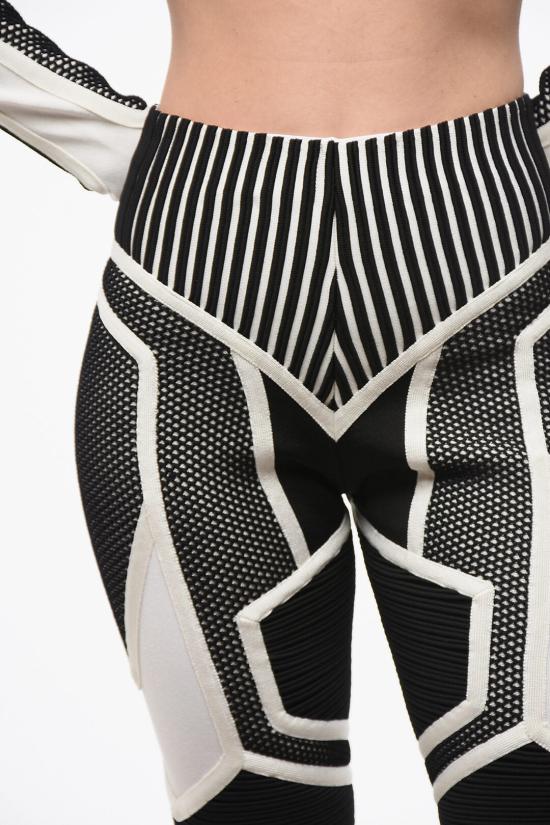  발망 숏팬츠 YF0PB084KC87EAB Black White - BALMAIN