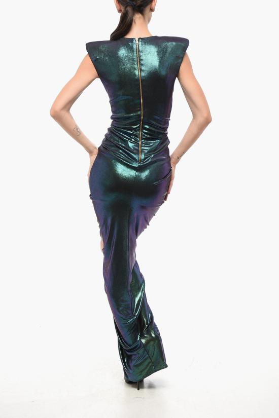  발망 롱 원피스 AF1RP235JF346UQ Multicolor - BALMAIN