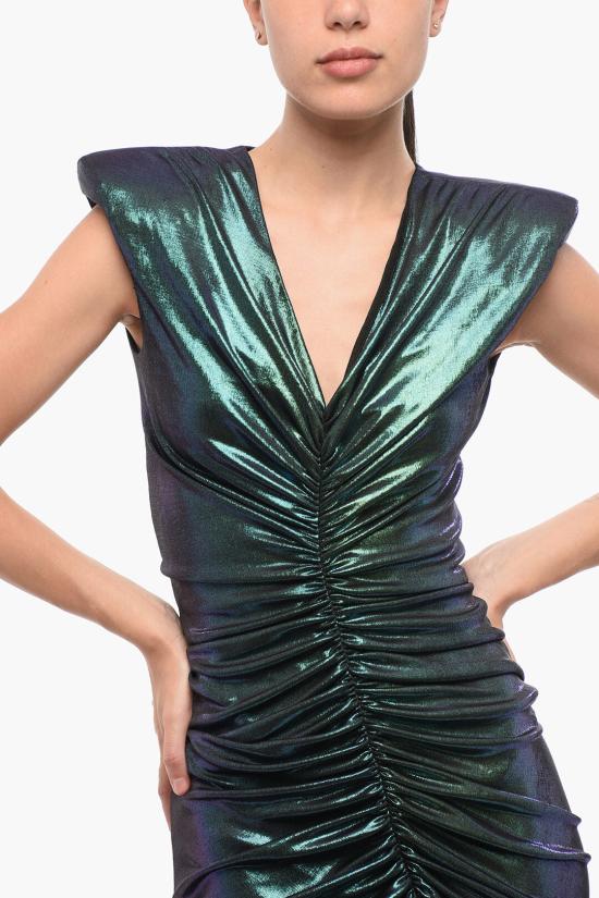  발망 롱 원피스 AF1RP235JF346UQ Multicolor - BALMAIN