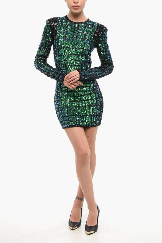  발망 숏 원피스 AF1R9335PB537CZ Multicolor