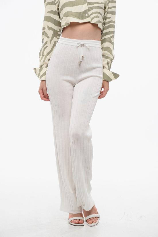  발망 스트레이트 팬츠 YF2PQ032KD120FA White