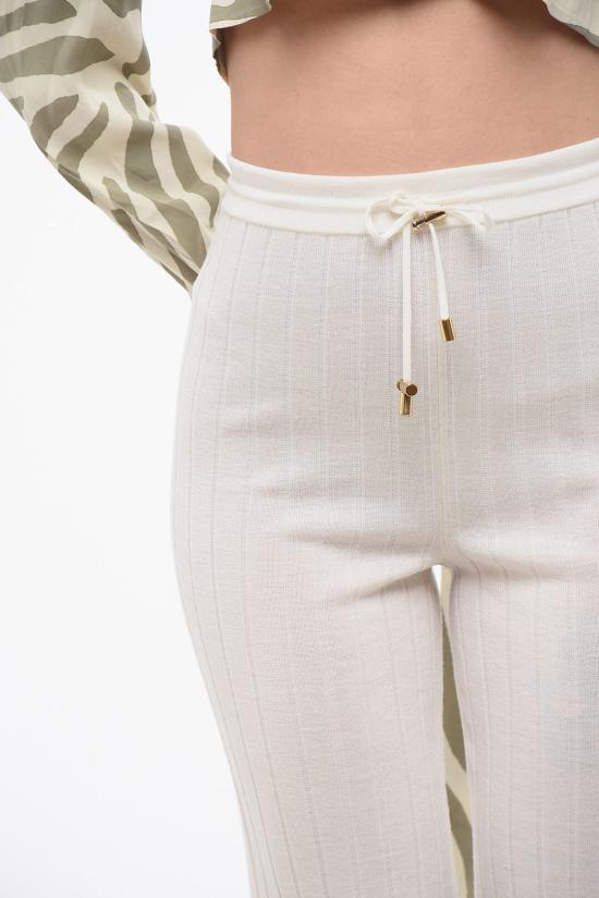  발망 스트레이트 팬츠 YF2PQ032KD120FA White - BALMAIN