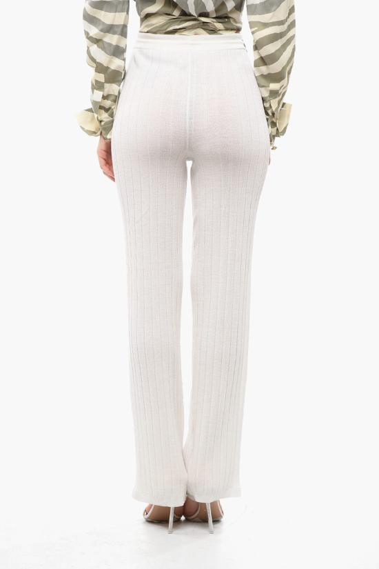  발망 스트레이트 팬츠 YF2PQ032KD120FA White - BALMAIN