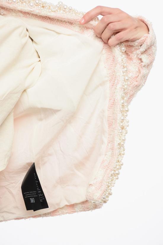  발망 수트 자켓 YF1SK065PB20GGF Pink - BALMAIN