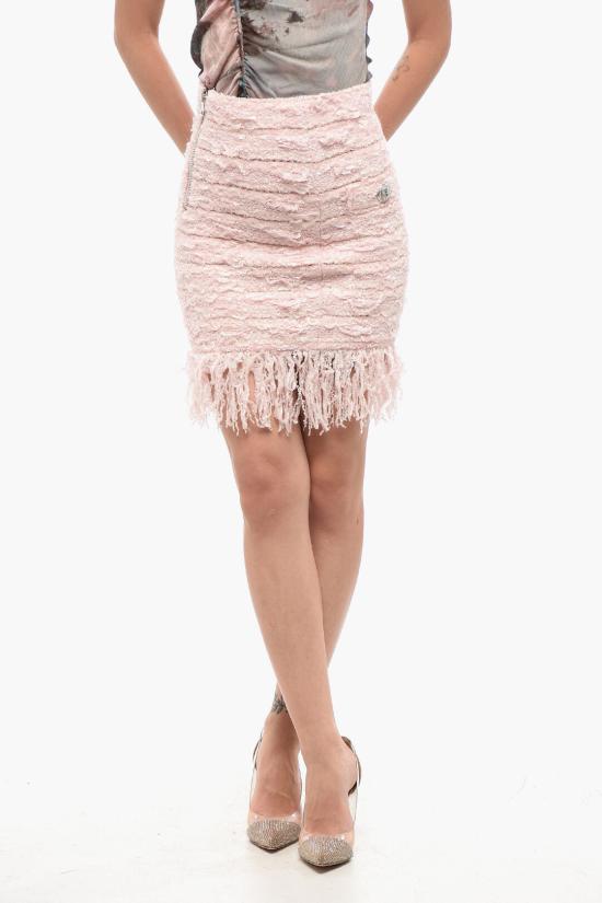  발망 숏 스커트 YF1LB059KC134AO Pink