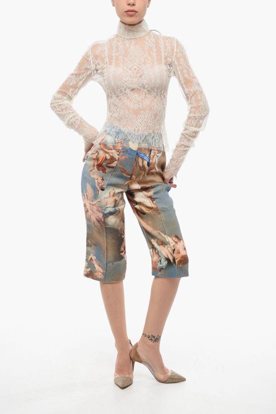  발망 긴팔 티셔츠 YF0AR256VC300AI White - BALMAIN