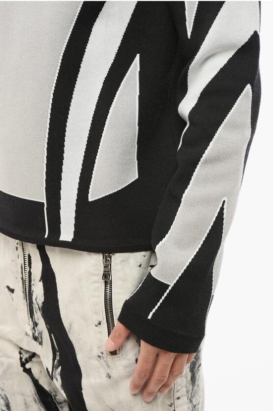  발망 터틀넥 YH0KH000KD08EEE Nero Grigio - BALMAIN