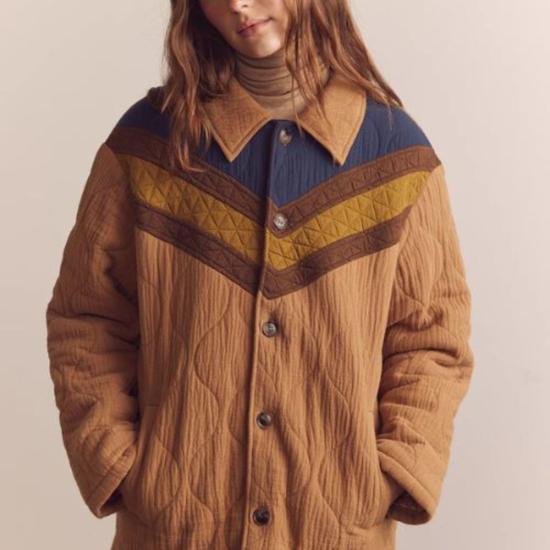  amente 봄버 자켓 아멘테 컬러 블록 봄버 재킷 - OTHER BRANDS