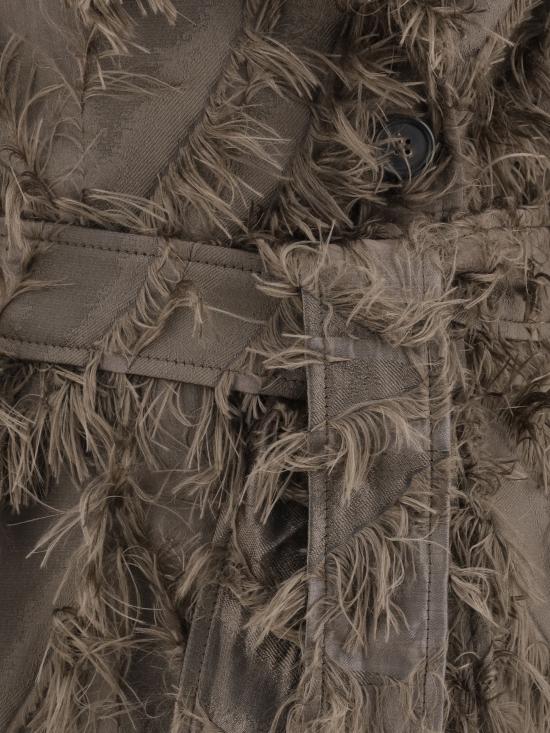 25FW 브루넬로 쿠치넬리 싱글 브레스티드 코트  MG9319824 C3629 BROWN - BRUNELLO CUCINELLI