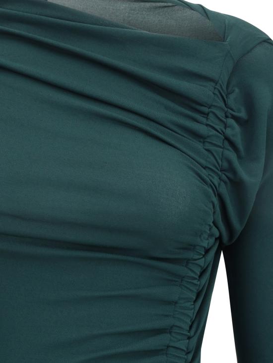 25FW 살바토레 페라가모 원피스 785370 005 GREEN - SALVATORE FERRAGAMO