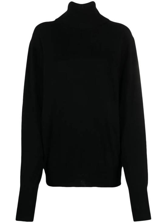 25FW 질샌더 터틀넥 J02GP0015J13201001 Black