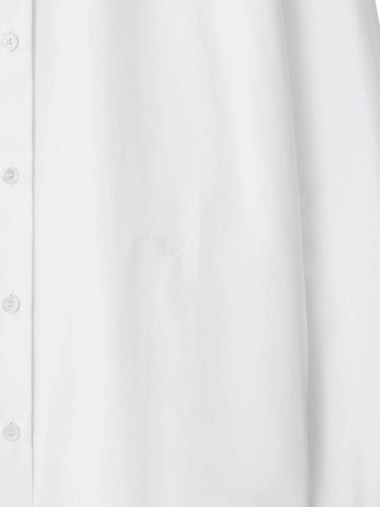 25FW 버버리 레귤러 핏 코튼 포플린 셔츠 8111217 White - BURBERRY