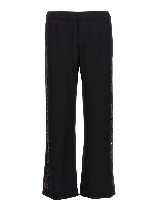 25FW 웨일즈보너 스트레이트 팬츠 WA24TR11WV03900 Black