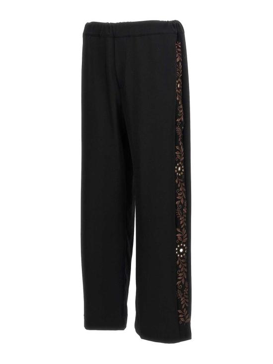 25FW 웨일즈보너 스트레이트 팬츠 WA24TR11WV03900 Black - WALES BONNER