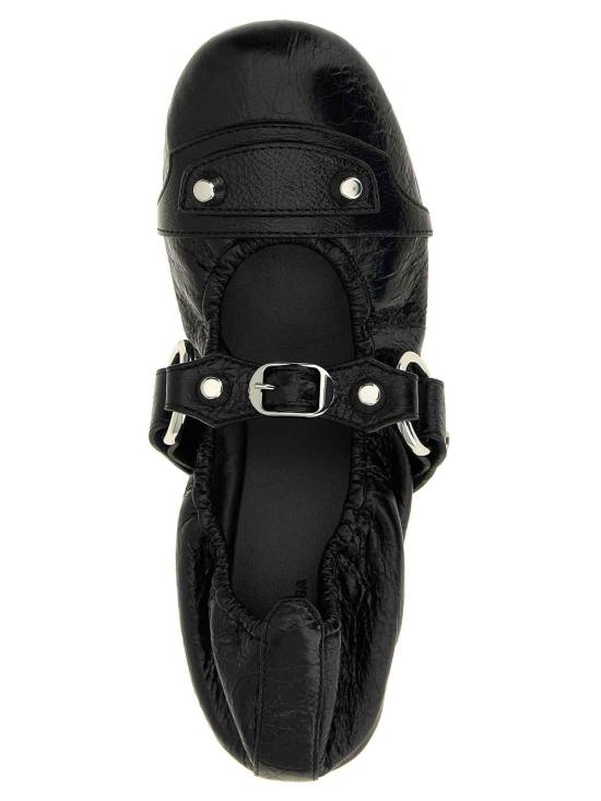 26SS 발렌시아가 시티 발레리나 828095WAD4Y1080 Black - BALENCIAGA