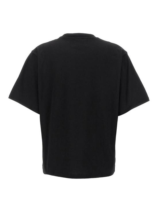  루루 스튜디오 반팔 티셔츠 TELANTOBLACK Black - LOULOU STUDIO