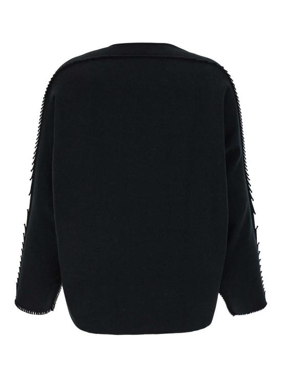  플리츠플리즈 스웨터 IM56KN85815 Black - PLEATS PLEASE