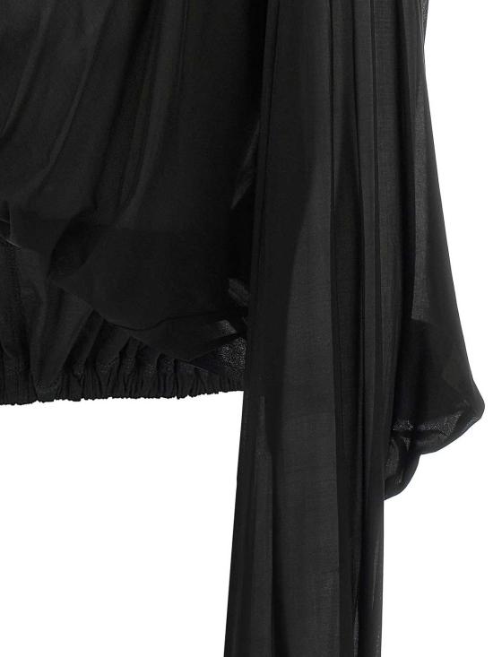 25SS 릭 오웬스 스웨터 RO01E7278BZ09 Black - RICK OWENS