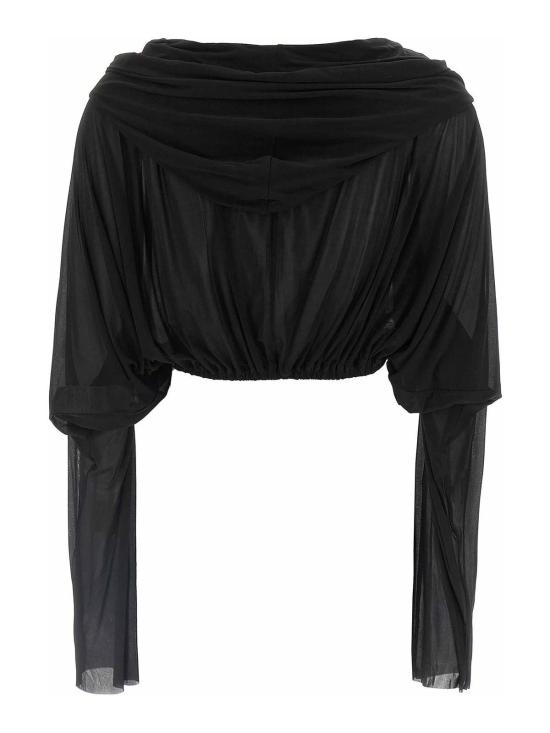 25SS 릭 오웬스 스웨터 RO01E7278BZ09 Black - RICK OWENS