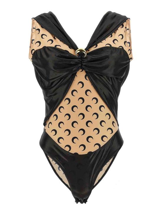  마린세르 바디수트 티셔츠 WTO393BK99 Black