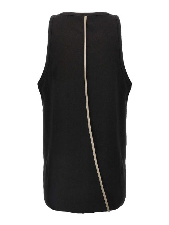  톰크롬 민소매 티셔츠 MTS854BLACK Black - THOM KROM