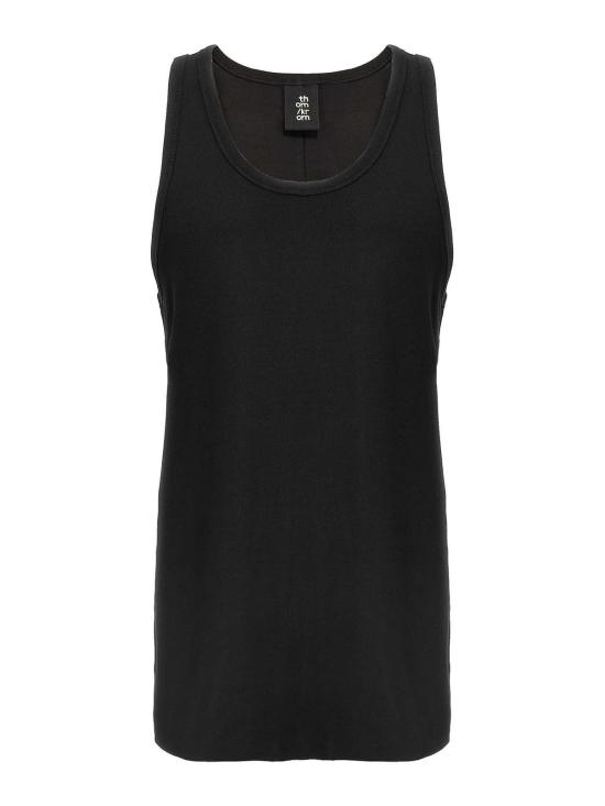  톰크롬 민소매 티셔츠 MTS854BLACK Black