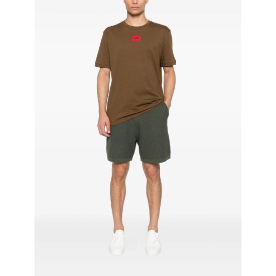 25FW 휴고보스 탑 50447978 217 BROWN - HUGO BOSS