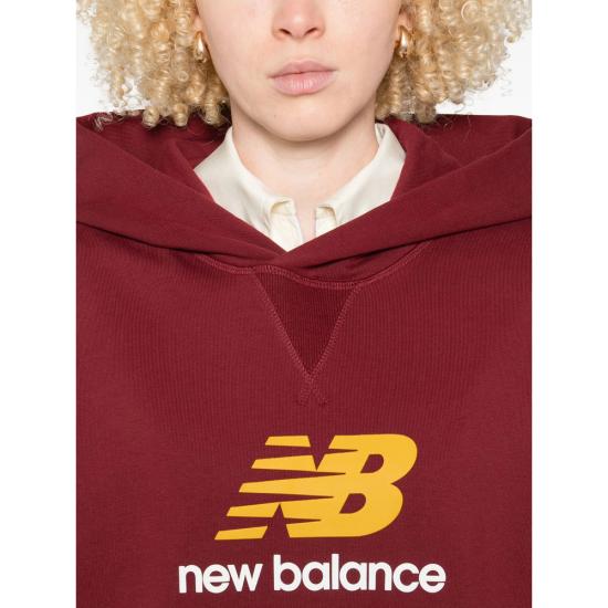25FW 뉴발란스 후드 티셔츠 WT51501MHB RED - NEW BALANCE