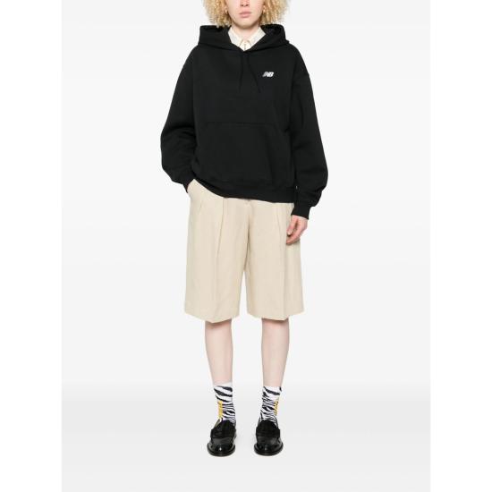 25FW 뉴발란스 후드 티셔츠 WT41510BK BLACK - NEW BALANCE