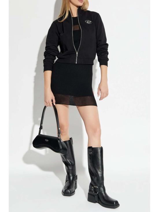  디젤 트레이닝 상의 A168420BMBJ9XX Black - DIESEL