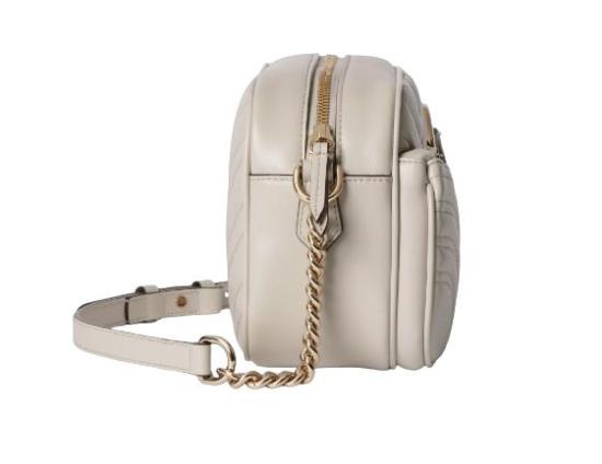  구찌 GG 마몽 스몰 크로스백 798715AADPJ1712 WHITE - GUCCI