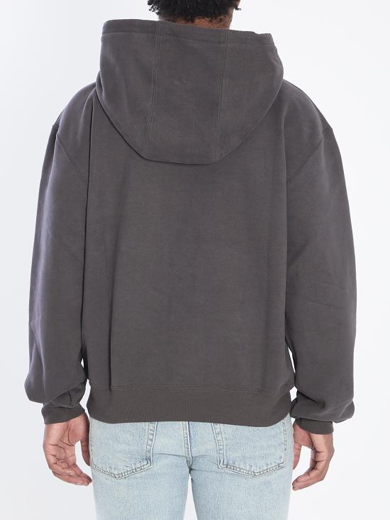 25FW 생로랑 그리 폰세 후드 818538Y36SW 1467 GREY - SAINT LAURENT