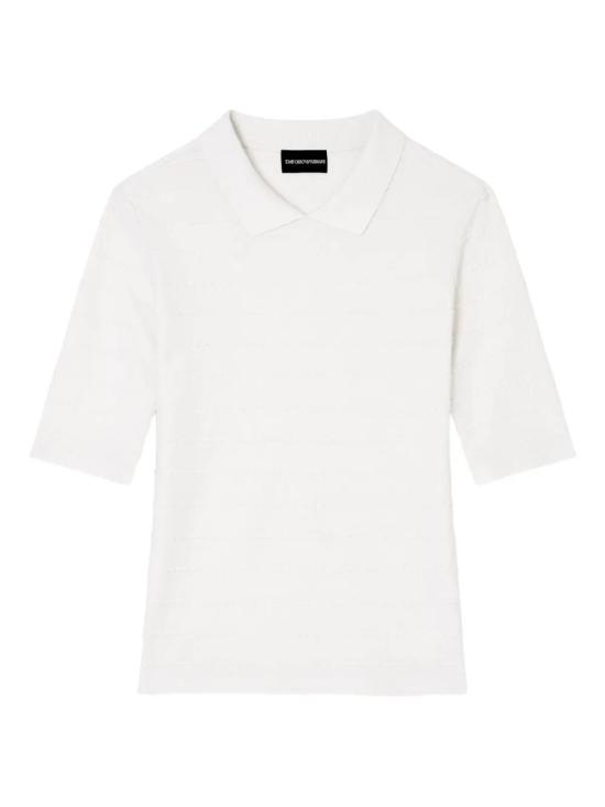 25FW 엠포리오 아르마니 스웨터 EW001980AF16068 U1144 WHITE