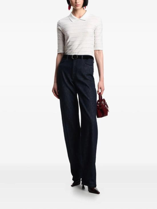 25FW 엠포리오 아르마니 스웨터 EW001980AF16068 U1144 WHITE - EMPORIO ARMANI