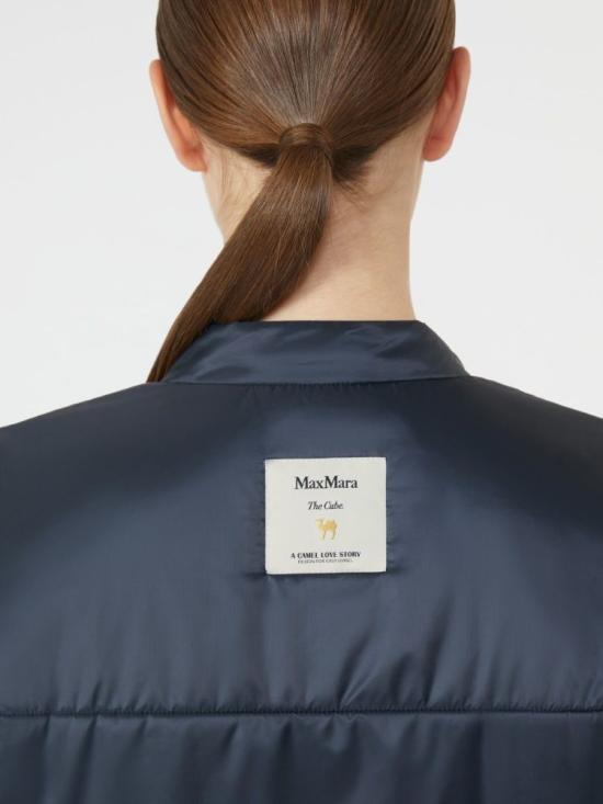 25FW 막스마라 더 큐브 피카소 퀼티드 자켓 2529486044600008 NAVY - MAXMARA THE CUBE