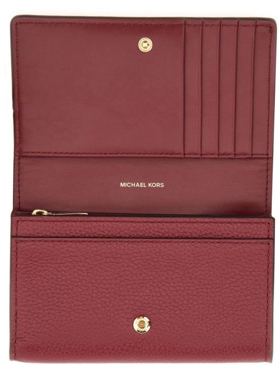 25FW 마이클 코어스 반지갑 32T5GJ6D9L 691MULBERRY BORDEAUX - MICHAEL KORS