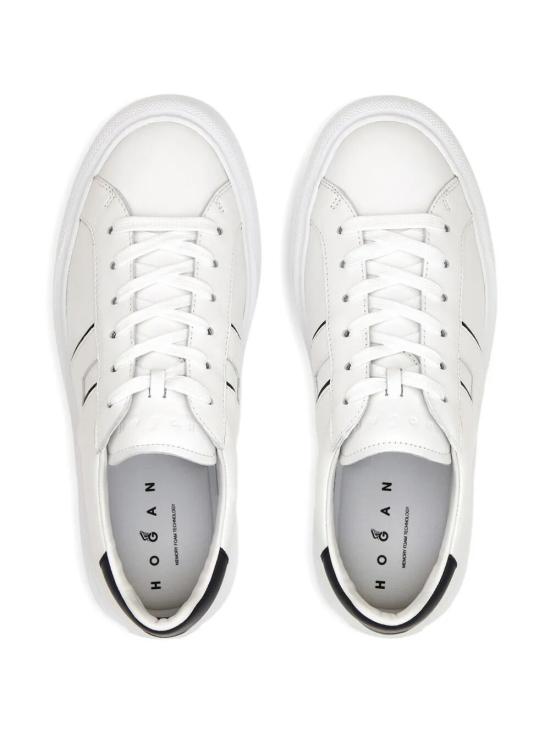 25FW 호간 레벨 스니커즈 HXM6910FU10 0ZL3014 WHITE - HOGAN