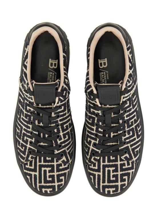 25FW 발망 스니커즈 FM1VI288TJCM EDK BLACK - BALMAIN