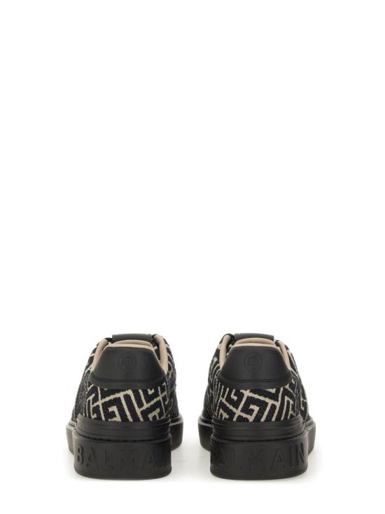25FW 발망 스니커즈 FM1VI288TJCM EDK BLACK - BALMAIN