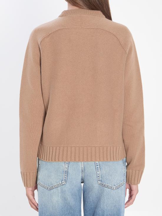 25FW 구찌 울 캐시미어 스웨터  836460XKEVK 2604 BEIGE - GUCCI