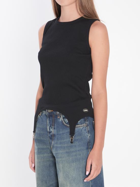 25FW 장 폴 고티에 민소매 티셔츠 WTO387J014 00 BLACK - JEAN PAUL GAULTIER